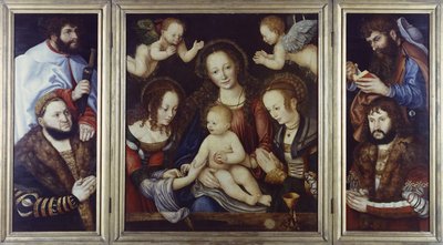Princely Altarpiece, 1510-12 by Lucas Cranach the Elder